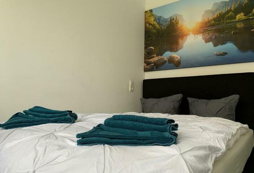 胶囊酒店 Geroweiher Doppelbettzimmer Mönchengladbach Stadtmitte