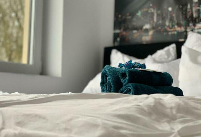 胶囊酒店 Geroweiher Doppelbettzimmer Mönchengladbach Stadtmitte