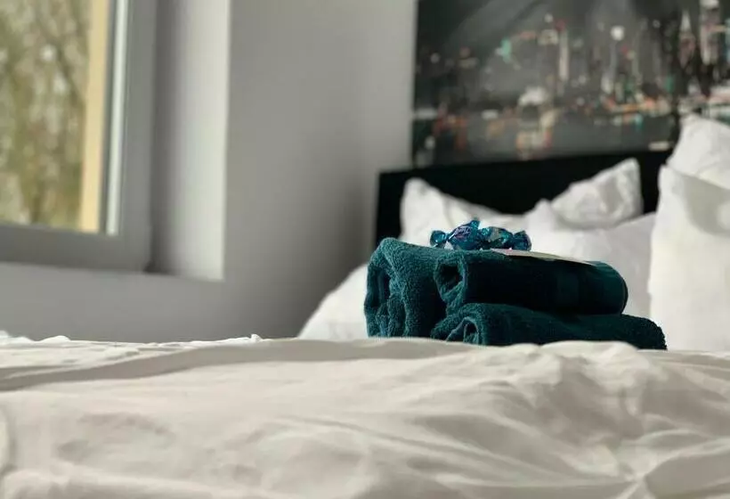 Kapselihotelli Geroweiher Doppelbettzimmer Mönchengladbach Stadtmitte