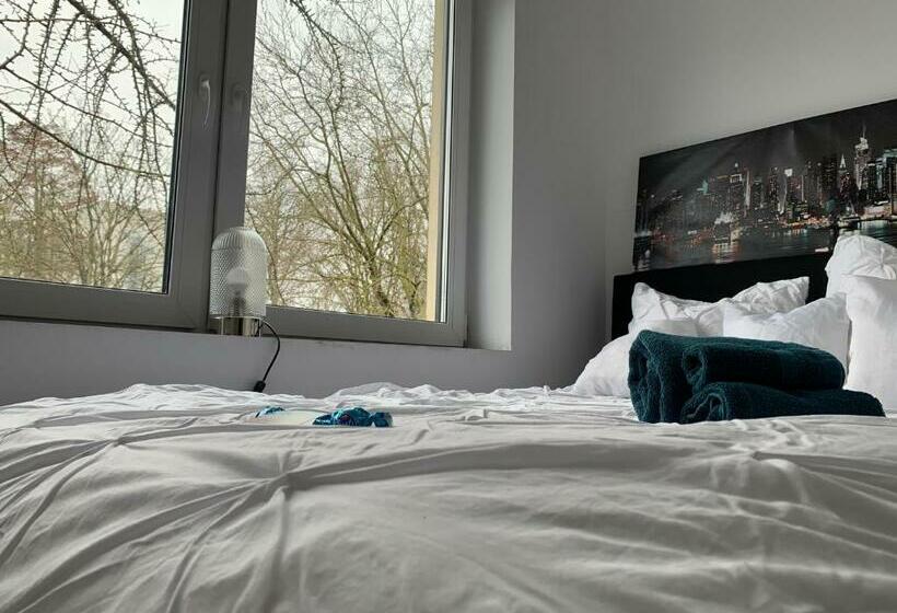 胶囊酒店 Geroweiher Doppelbettzimmer Mönchengladbach Stadtmitte