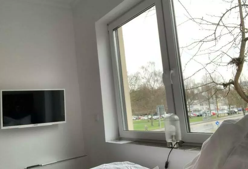 Kapselihotelli Geroweiher Doppelbettzimmer Mönchengladbach Stadtmitte