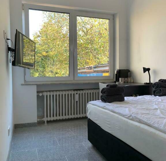 胶囊酒店 Geroweiher Doppelbettzimmer Mönchengladbach Stadtmitte