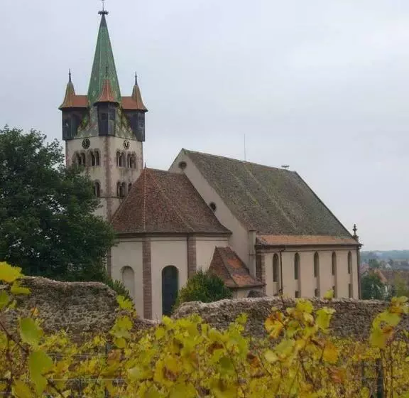 Aamiaismajoitus (B&B) Chambre Spacieuse Dans Joli Village Alsacien