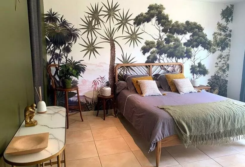 ベッドアンドブレックファースト Chambre En Drôme Tropicale