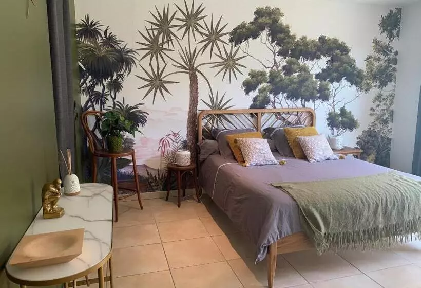 ベッドアンドブレックファースト Chambre En Drôme Tropicale