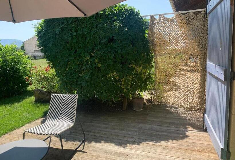 مبيت وإفطار Chambre En Drôme Tropicale