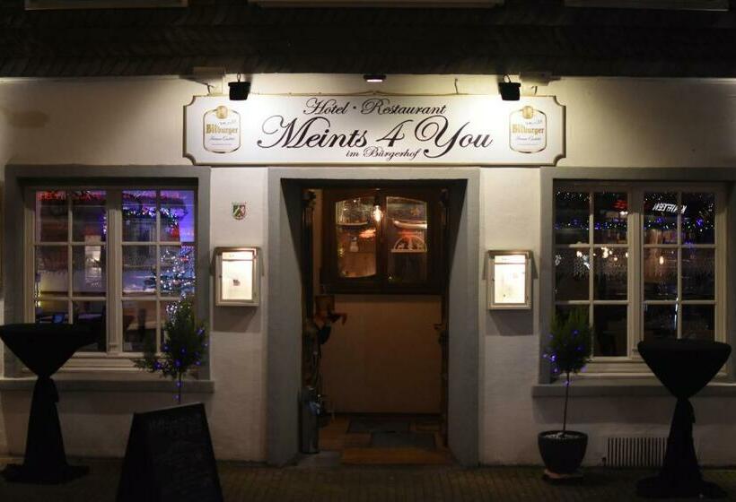 酒店 Restaurant Meints4you Im Bürgerhof