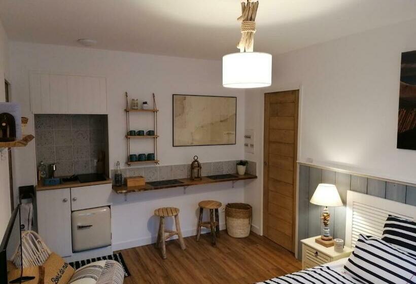 민박 Chambre Studio Les Deux Vagues