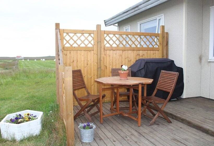 پانسیون Stóri Bakki Guesthouse With Hot Tub
