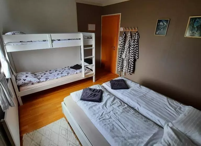 پانسیون Stóri Bakki Guesthouse With Hot Tub