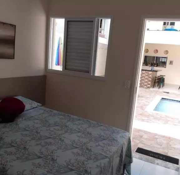 ペンション Pousada Sanlubia Enseada Guarujá
