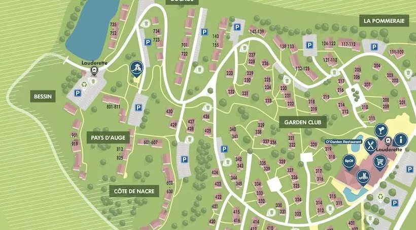 渡假胜地  Village Pierre & Vacances Normandy Garden