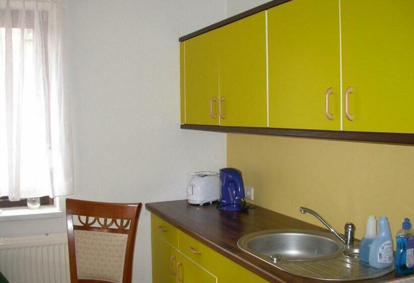 ベッドアンドブレックファースト Ferienwohnung Am Spreeradweg