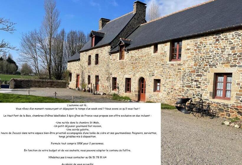 צימר Le Haut Pont De La Baie