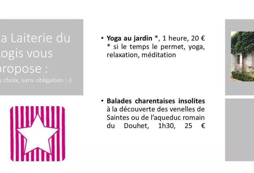 Aamiaismajoitus (B&B) La Laiterie Du Logis