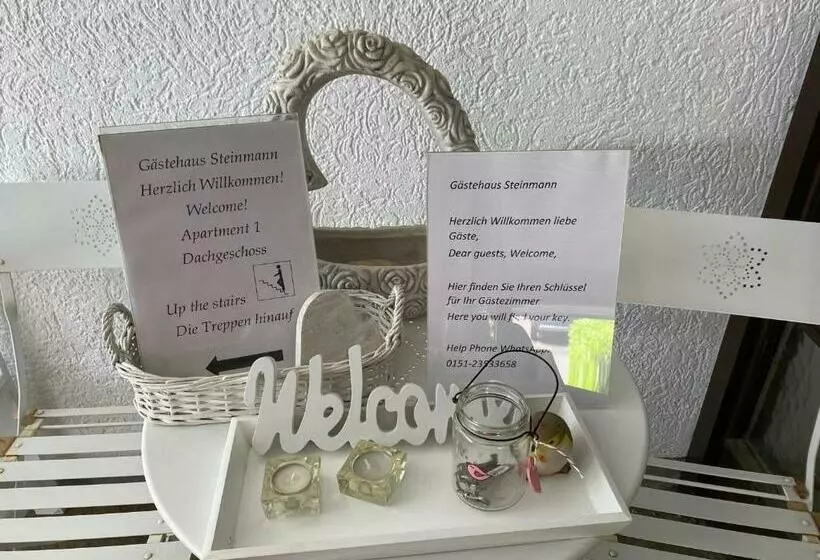 ペンション Gästehaus Steinmann Großes Gästezimmer