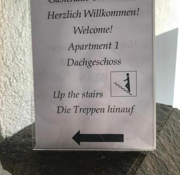 펜션 Gästehaus Steinmann Großes Gästezimmer