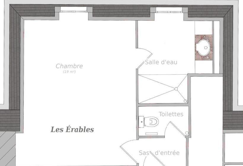 مبيت وإفطار La Taille De Biou