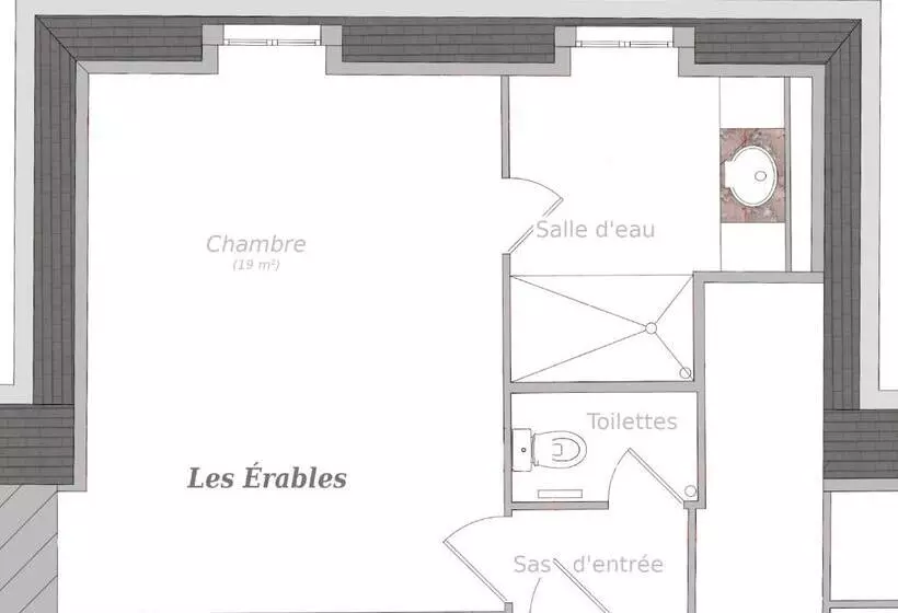 Aamiaismajoitus (B&B) La Taille De Biou