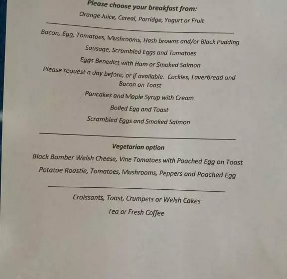 Aamiaismajoitus (B&B) Ty Llew Lodge