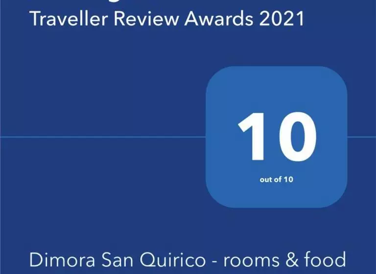 ベッドアンドブレックファースト Dimora San Quirico   Rooms & Food