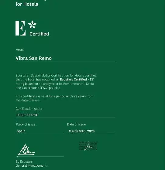 Szálloda Vibra San Remo