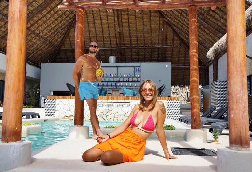 צימר Kinta Kan Beach Hotel Boutique Playa Del Carmen