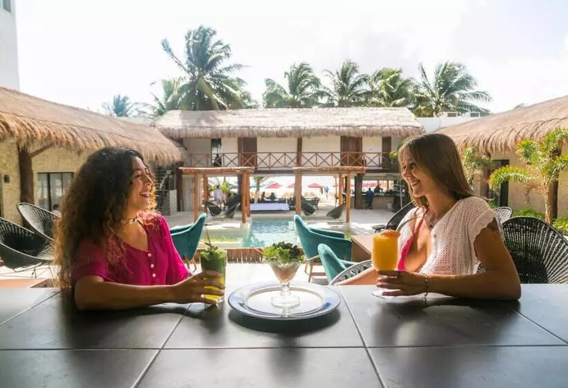 تختخواب و صبحانه Kinta Kan Beach Hotel Boutique Playa Del Carmen