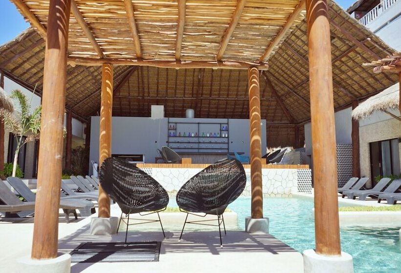 צימר Kinta Kan Beach Hotel Boutique Playa Del Carmen