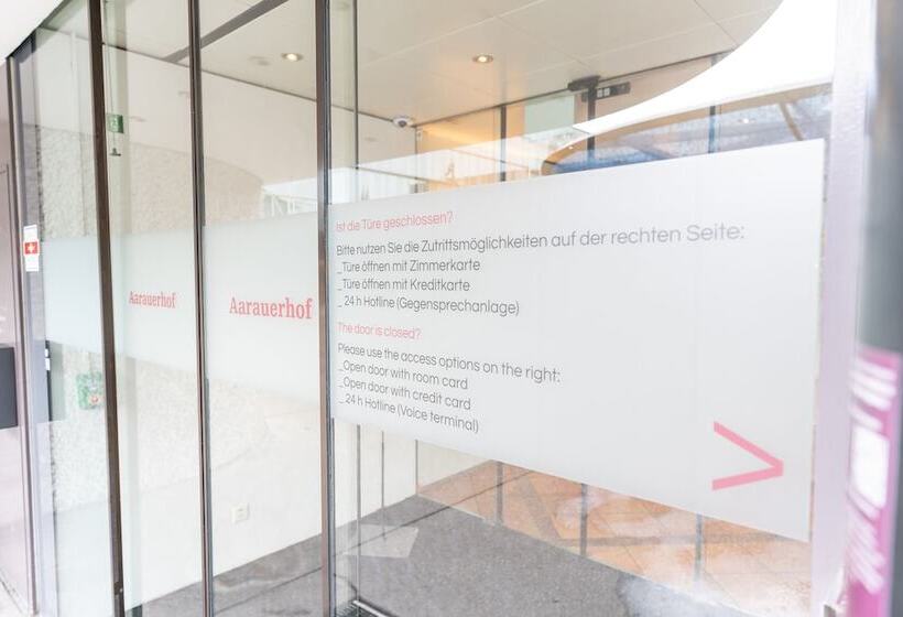 Hotel Aarauerhof Self Check In