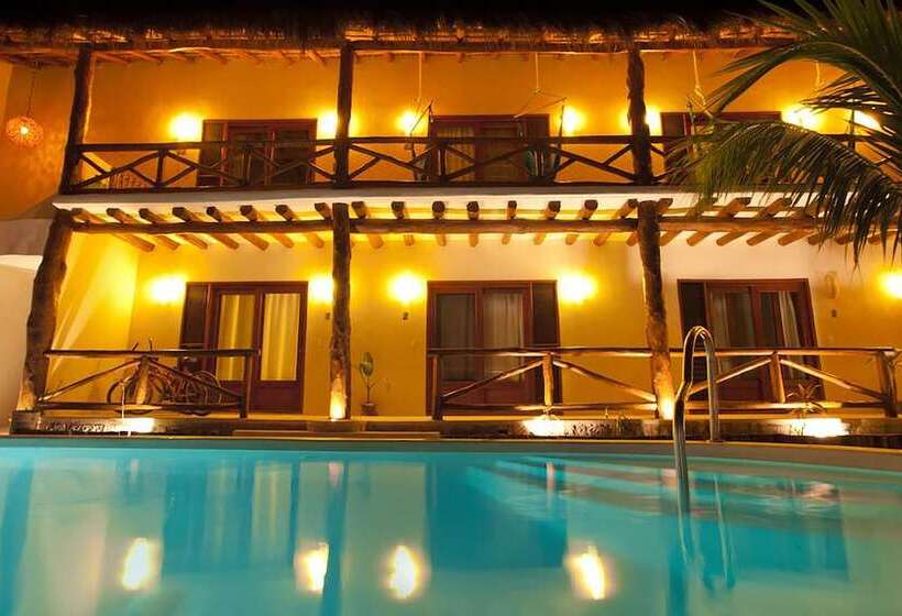 Hôtel Casa Iguana Holbox   Beachfront