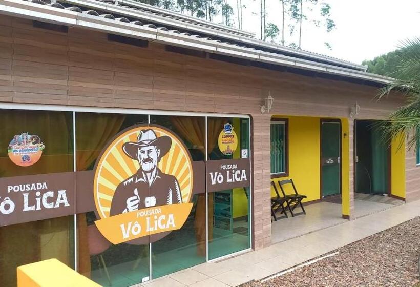 הוסטל Pousada Vô Lica Com Piscina