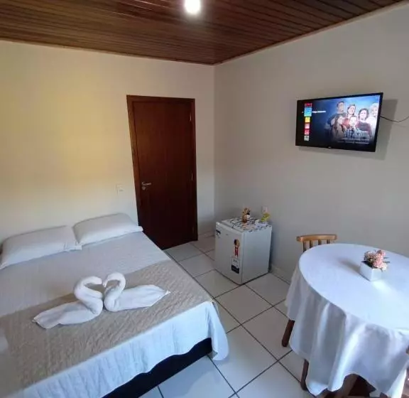 ユースホステル Pousada Vô Lica Com Piscina