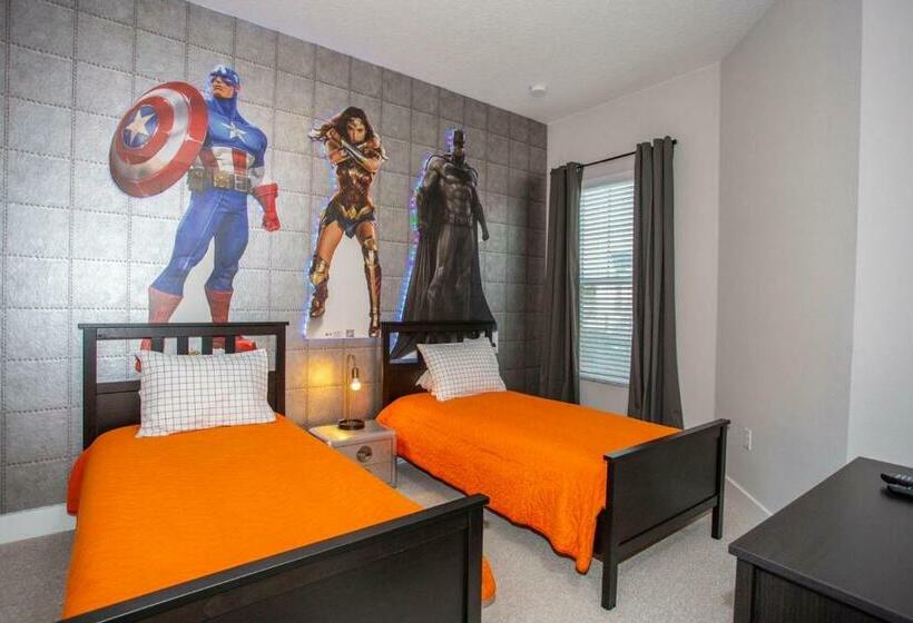 리조트 4 Br 4 Ba Perfect Villa 5 Min From Disneyworld 1804ftâ² Bbq & Patio