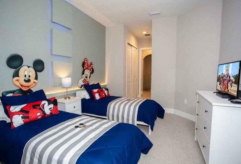 리조트 4 Br 4 Ba Perfect Villa 5 Min From Disneyworld 1804ftâ² Bbq & Patio