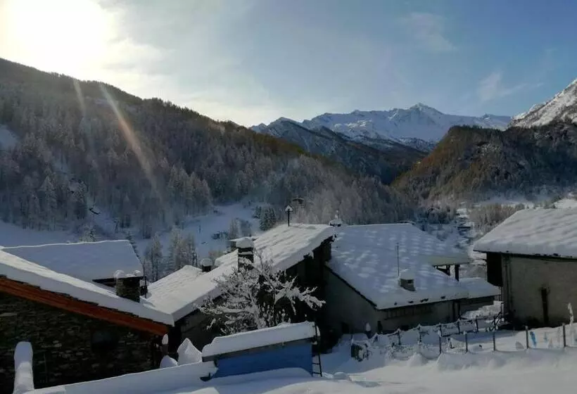 Casalpaca B&b Con Sauna A Prali