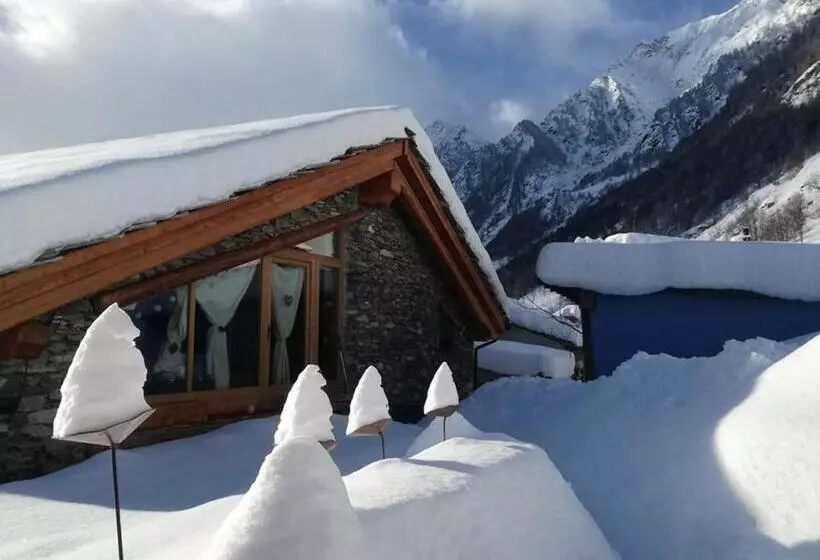 Casalpaca B&b Con Sauna A Prali