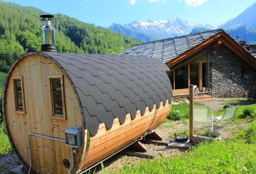 Casalpaca B&b Con Sauna A Prali