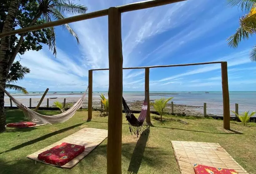 ペンション Pousada Casarão   Pé Na Areia Cumuruxatiba