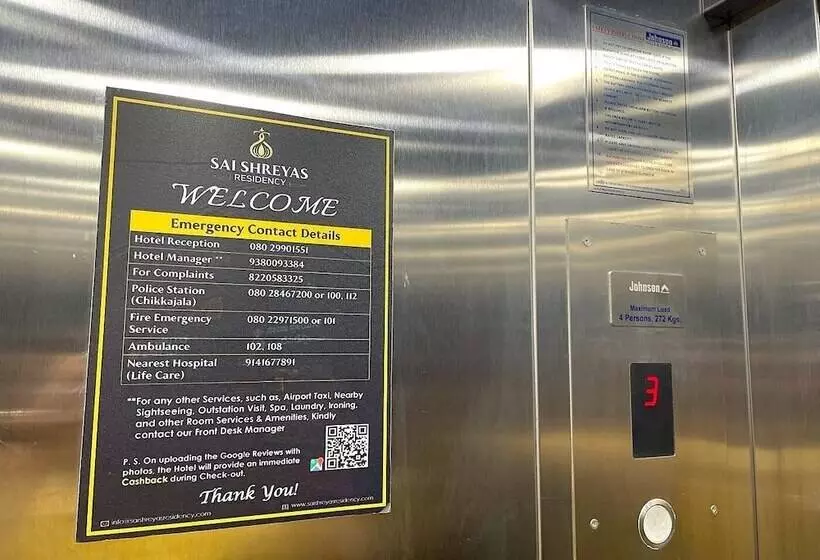 Sai Shreyas Residency, Best Hotel Near Bangalore Airport