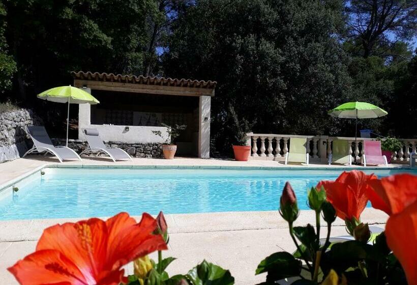 ベッドアンドブレックファースト Le Mas Des Hibiscus