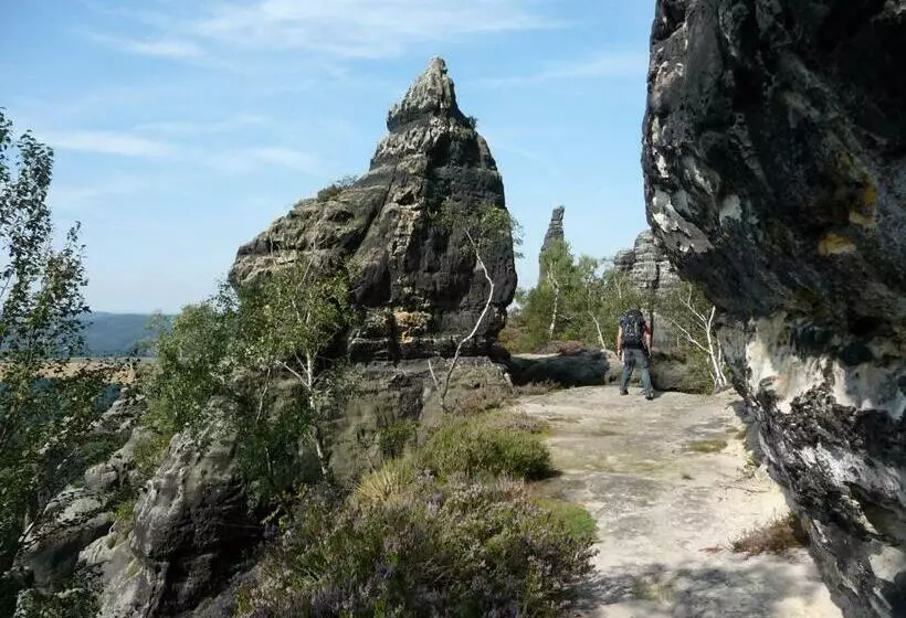 ペンション 4 Bettzimmer Sächsische Schweiz