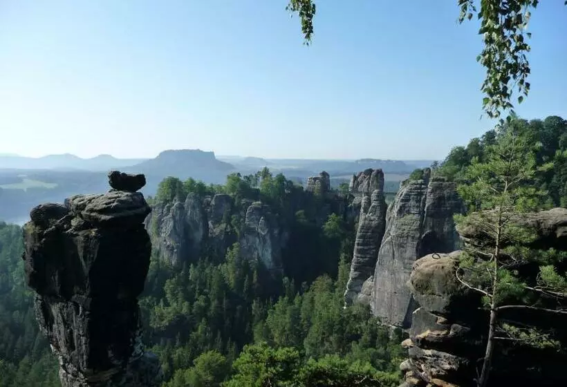 ペンション 4 Bettzimmer Sächsische Schweiz