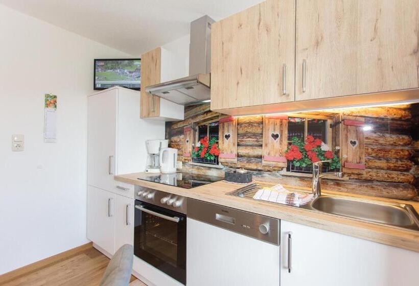 בית מלון כפרי Familienbauernhof   Leogang Apartments Weissbacher