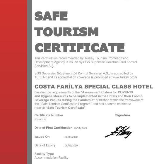 Costa Farilya Special Class Hotel Bodrum