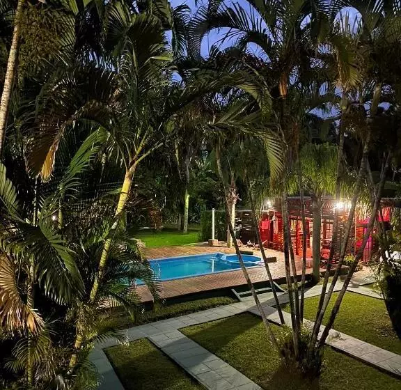 ユースホステル Pousada Em Bombinhas Jardin Flamingo