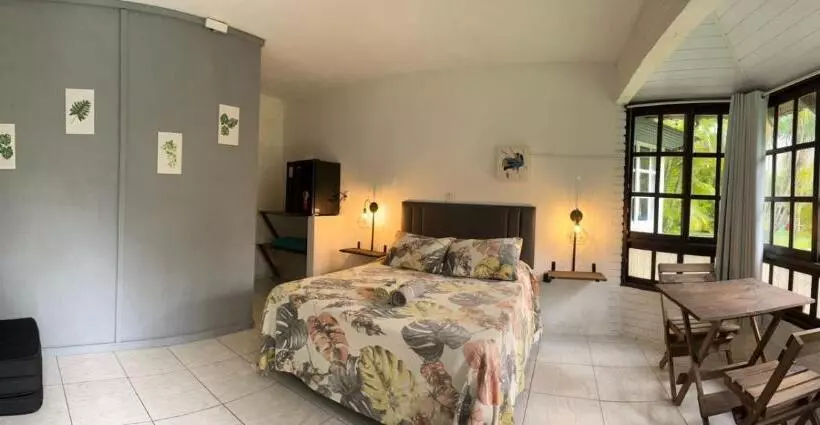 ユースホステル Pousada Em Bombinhas Jardin Flamingo
