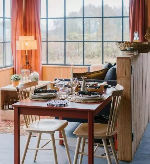 ベッドアンドブレックファースト La Cabane Du Potager   Ferme De Linciaux