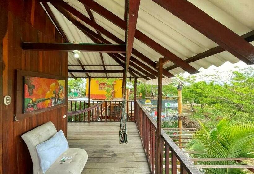 بنسيون Amplia Habitación Familiar Con Aire Y Baño Privado En Cabaña Caminito   4 A 6 Personas