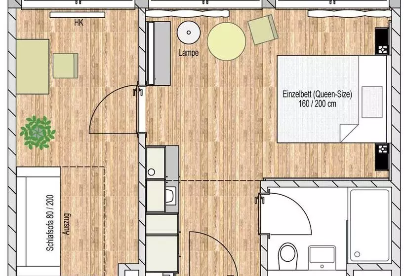 Boardinghouse Das Rundum